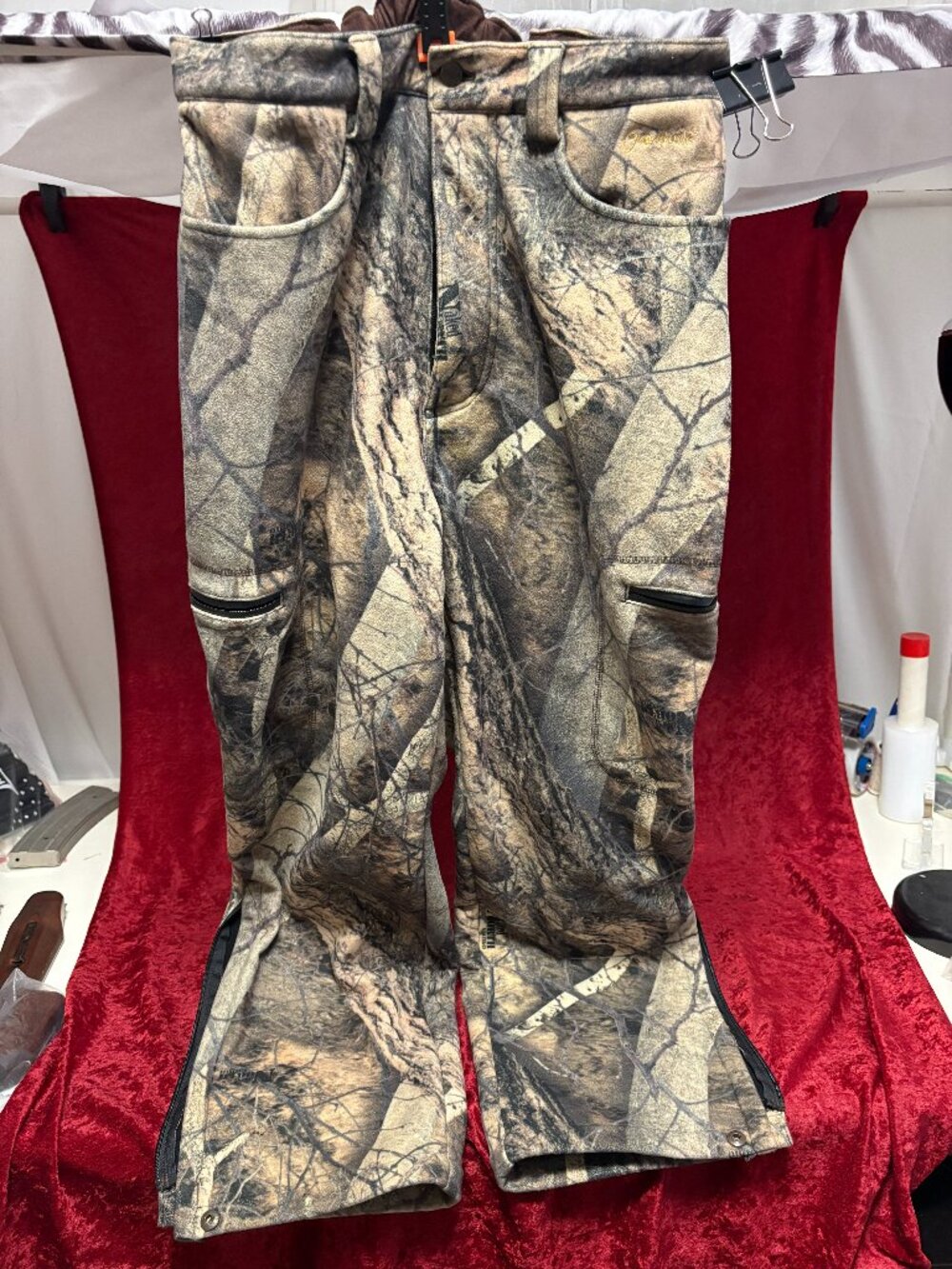 Gamehide Men's Windproof Camo Hunting Pants – Style No. 8Q1 - Medium